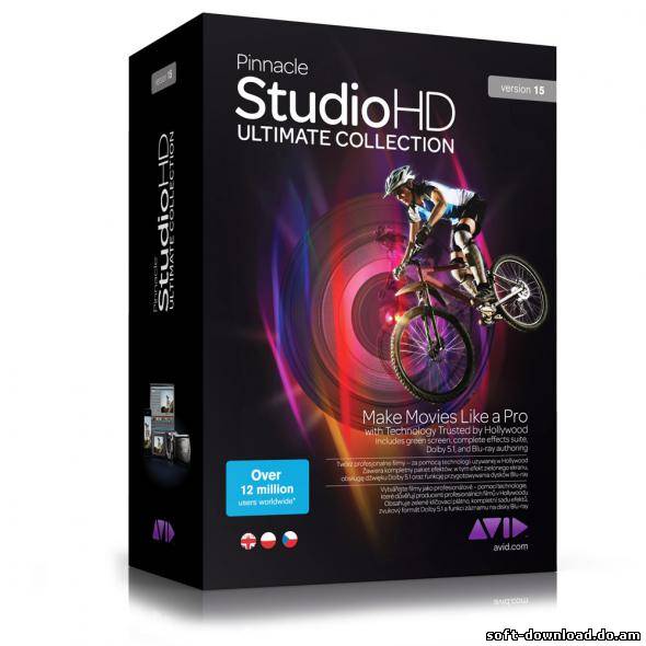 Pinnacle Studio HD Ultimate Collection v.15.0.0.7593 (Оригинальная версия) + Content (MULTI+RUS/PC) 2011