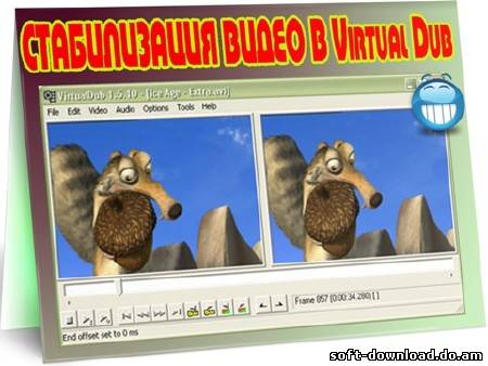 Стабилизация видео в Virtual Dub (2011) DVDRip